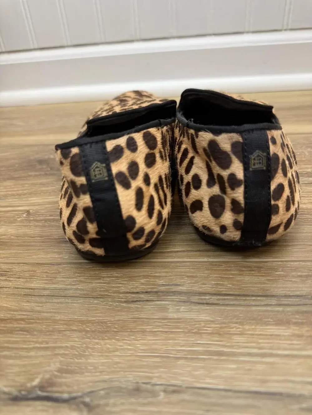 Birdies Leopard Print Flats in Leopard